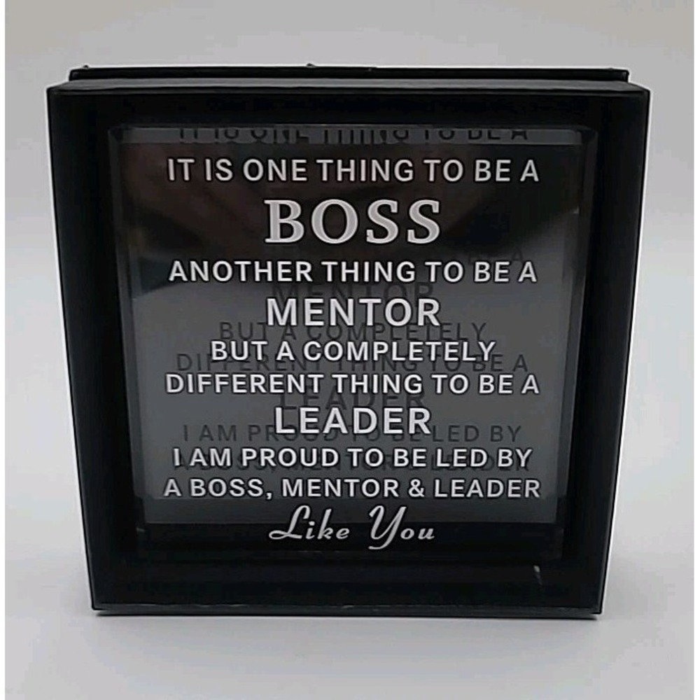Boss Day Gifts for Women Men Crystal Acrylic Leaving Going Away Retirement Thank